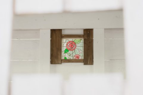 Herfstzon door glas-in-lood: creëer een warme sfeer in huis